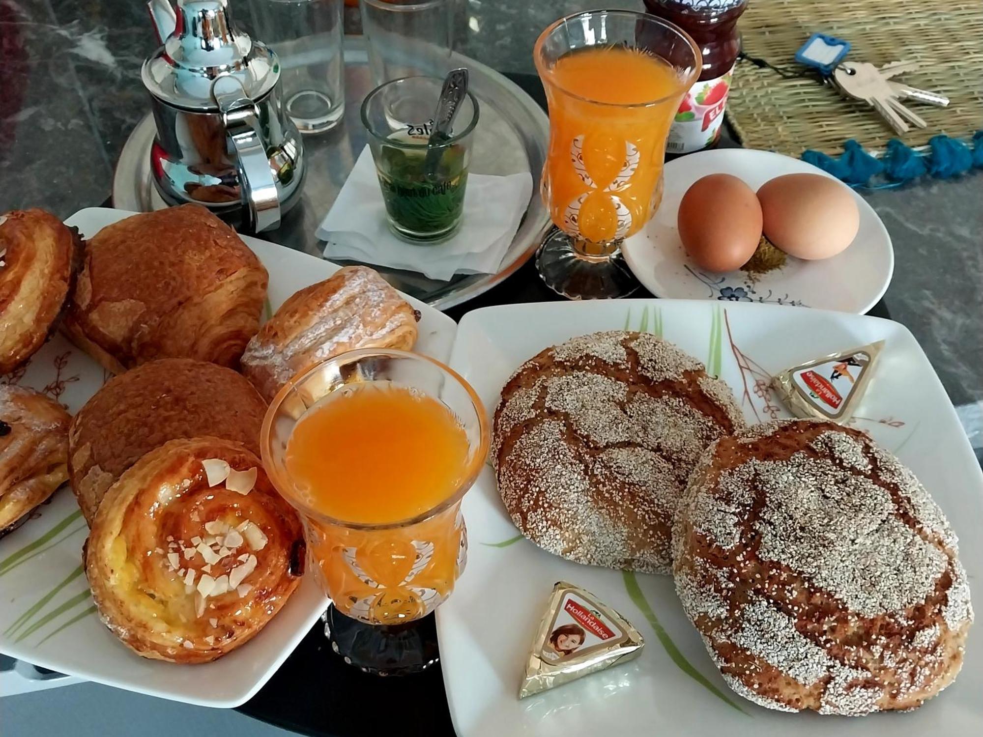 Beautiful Apartment Next To Airport Mohamed V Derroua エクステリア 写真